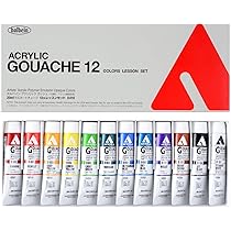 ホルベイン　アクリルガッシュ　13 パレット付 ホルベイン アクリルガッシュ 13 パレット付 ホルベイン